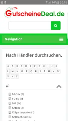 Gutscheine & Deals App android App screenshot 2