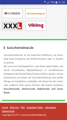 Gutscheine & Deals App android App screenshot 3